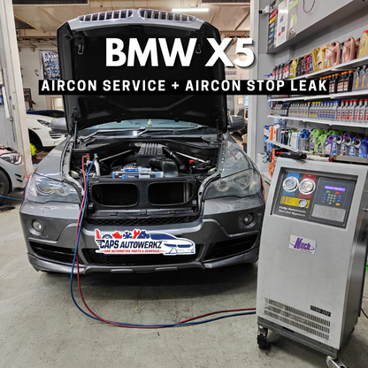Car Aircon Servicing with professional equipment