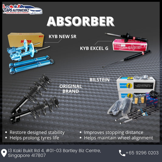 PM FOR PRICE - Absorbers With Installation | Suitable for Most Asian Cars & Continental Cars