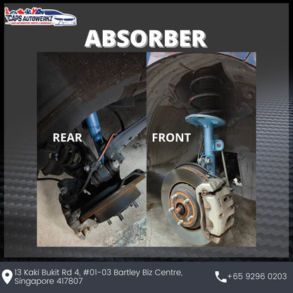 PM FOR PRICE - Absorbers With Installation | Suitable for Most Asian Cars & Continental Cars