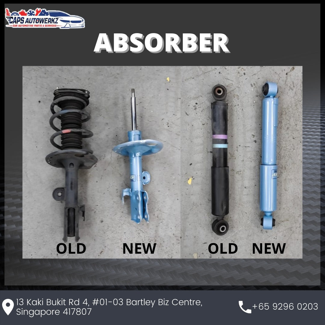 PM FOR PRICE - Absorbers With Installation | Suitable for Most Asian Cars & Continental Cars