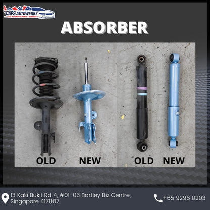 PM FOR PRICE - Absorbers With Installation | Suitable for Most Asian Cars & Continental Cars